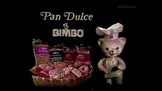 Comerciales 80s  Pan dulce Bimbo [upl. by Charo]