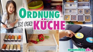 Ordnung in der Küche  9 Tricks amp Tipps  Makeover amp Roomtour [upl. by Aiym]