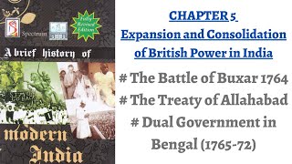 V15 Battle of Buxar 1764 Treaty of Allahabad Dual System of Government Spectrum Modern History [upl. by Olin518]