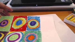 Instructional Video Art 2 Kandinsky Circle [upl. by Ahseiyk]