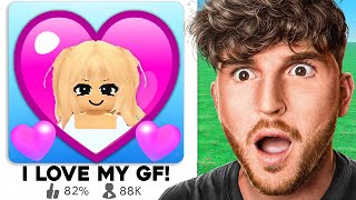 Surprising Girlfriend With Her OWN Roblox GAME [upl. by Edak]