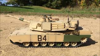 Tamiya 116 M1A2 Abrams RC Full Option Kit Build [upl. by Bills]