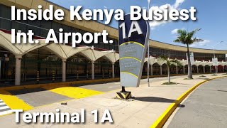 Nairobi Jomo Kenyatta International Airport Experience  JKIA  Terminal 1A  Kenya  2021 [upl. by Marieann]