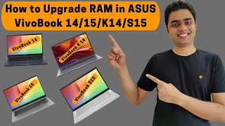 How to Upgrade RAM in ASUS VivoBook 1415K14S15 [upl. by Alexi]