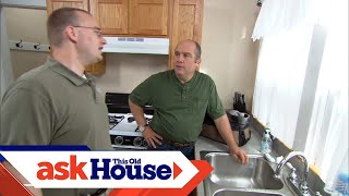 How to Install a Touchless Kitchen Faucet  Ask This Old House [upl. by Arhaz]