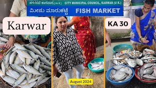 Karwar Fish Market Karnataka Vlog [upl. by Pryce]