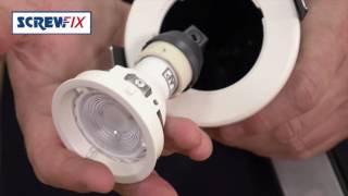 Screwfix  LAP FIXED ROUND FIRE RATED DOWNLIGHT [upl. by Etnohc]