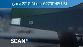 Iiyama 27quot GMaster G2730HSUB1 1080p Gaming monitor with FreeSync 75Hz 1ms  Overview [upl. by Milzie415]