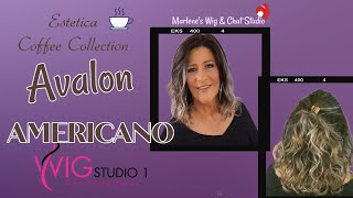 Estetica AVALON Wig Review  AMERICANO  MARLENES WIG amp CHAT STUDIO [upl. by Danya362]