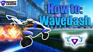 Rocket League  Wavedash Tutorial amp How to Chain Wavedash [upl. by Agustin705]