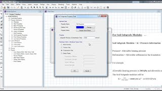 CSI SAFE  04 Define Soil Subgrade Modulas Allowable bearing pressure and settlement [upl. by Lrak]