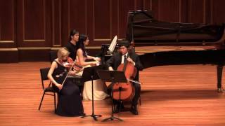 Paul Schoenfield Piano Trio Café Music [upl. by Eetnahs]