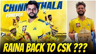 Suresh Raina CSK Fielding Coach IPL 2025 [upl. by Rabjohn]