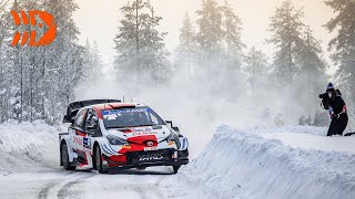 Best of Arctic Rally Finland 2021  Maximum Attack On The Limit Action [upl. by Lawry830]