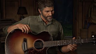 Joel Sings To Ellie  Future Days The Last Of Us Part 2 [upl. by Atteuqcaj]