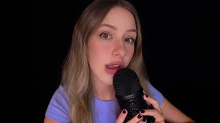 ASMR Mouth Sounds That Are Too Close to the Mic [upl. by Doralynne34]