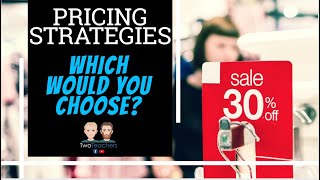 Pricing Strategies Explained [upl. by Direj]