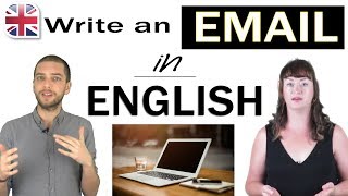 Emails in English  How to Write an Email in English  Business English Writing [upl. by Arrat]