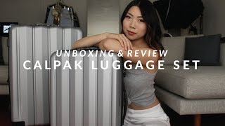 CalPak Luggage Zyon 2Piece Luggage Set  Unboxing  Review  JULIA SUH [upl. by Qidas]