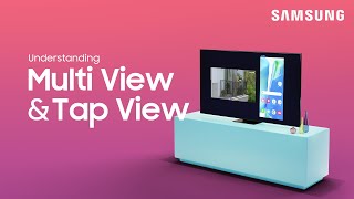 How to screen mirror your phone on your TV using Tap View and Multi View  Samsung US [upl. by Alduino]