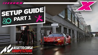 Assetto Corsa Competizione Setup Guide Part 1 [upl. by Jarvis]