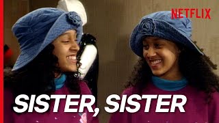 Sister Sister First Ever Scene  Tia Meets Tamera At The Mall [upl. by Normi]