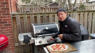 How to use a Weber Pizza Stone [upl. by Winola]