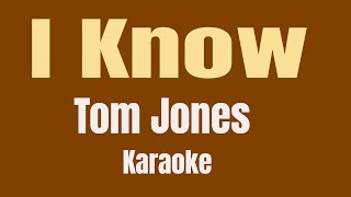 i knowkaraoke tom jones [upl. by Lewap]