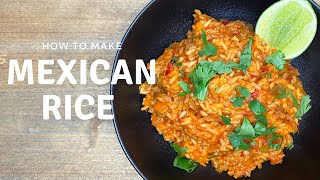 How To Make Mexican Rice Easy Recipe [upl. by Jerman]